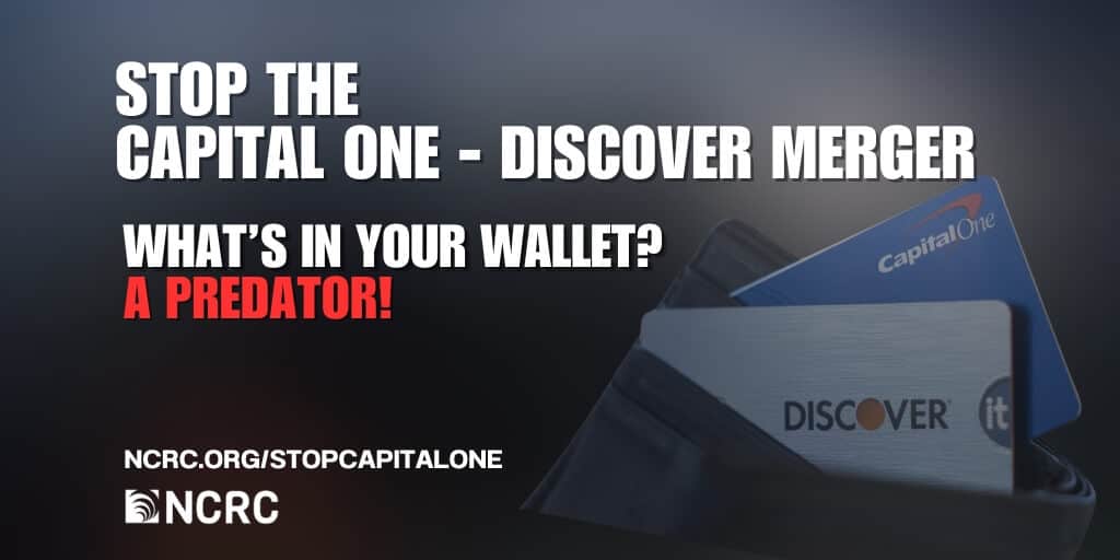 Stop the Capital One - Discover Merger HORZ