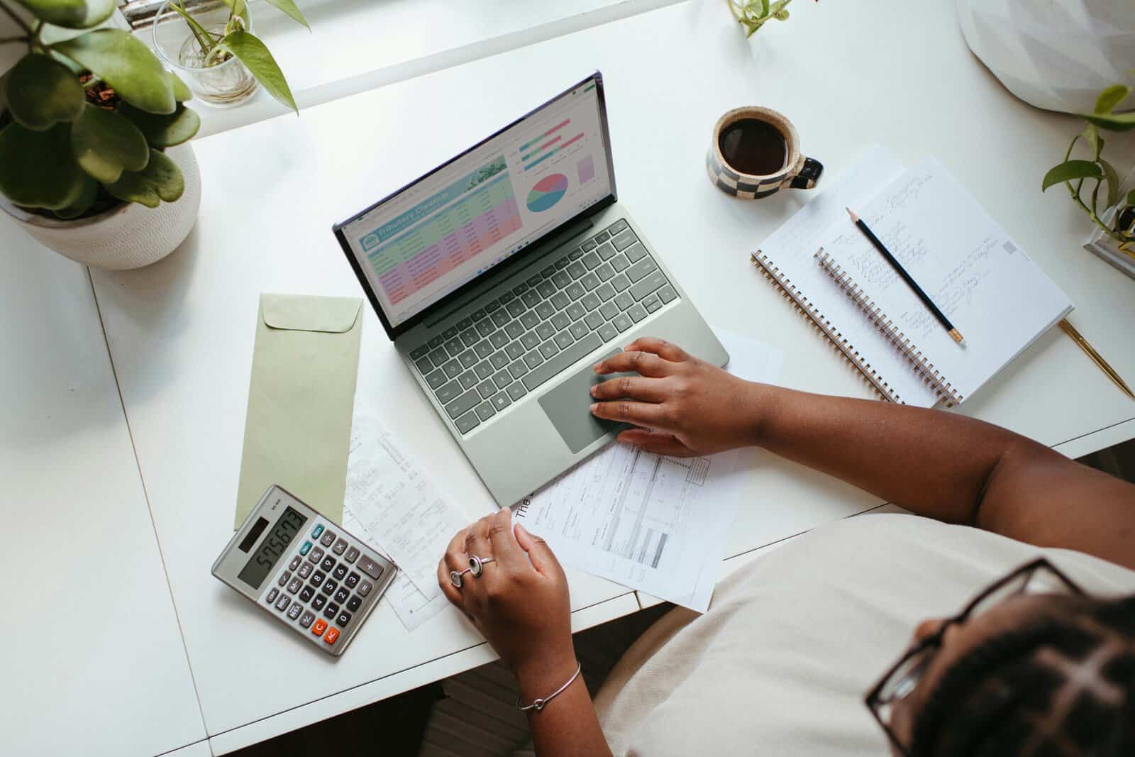 Stock photo of a small business owner